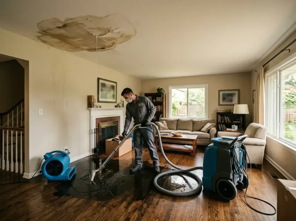 attic-pipe-burst-ceiling-drip-008 — frequently asked questions, Water Damage Restoration & Carpet Care in Terra Alta, WV